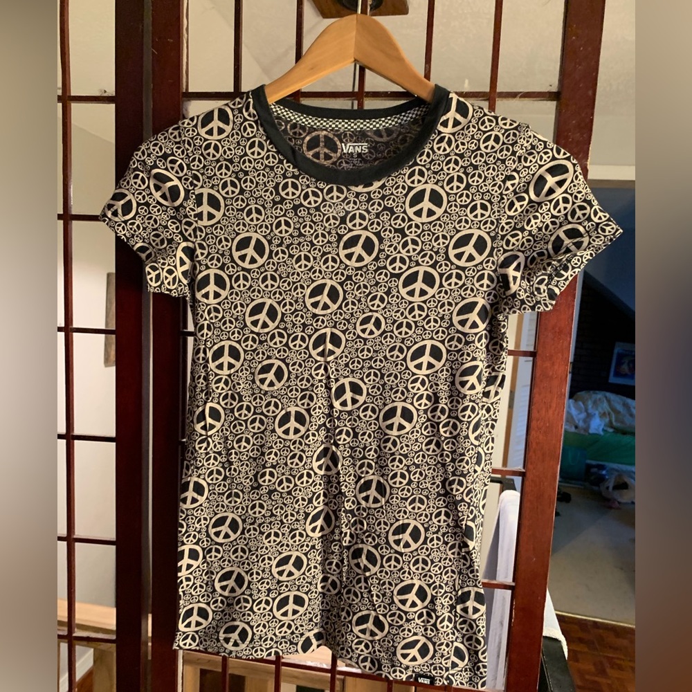 Vans peace sign soft t-shirt